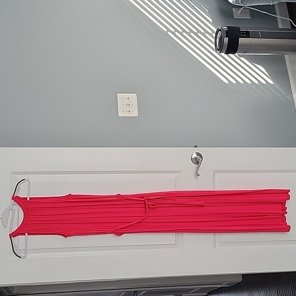 Halter neck maxi dress